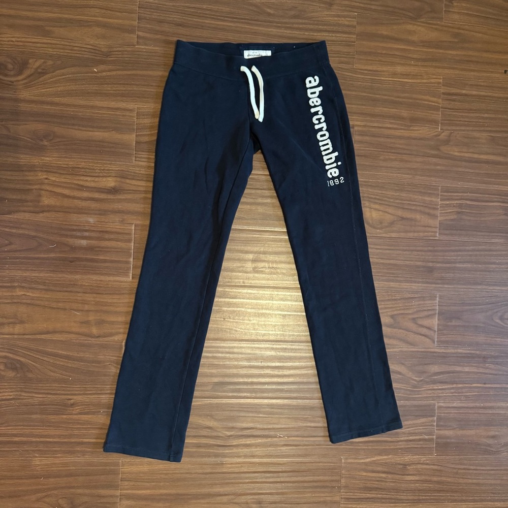 Abercrombie & Fitch Navy Blue lowrise sweatpants